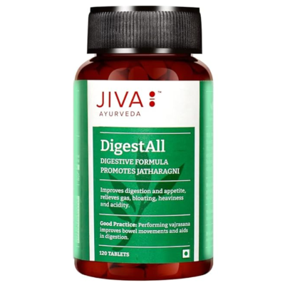 Дигест Ол, Джива / Digest All  Jiva, 120 tab. - улучшает пищеварение