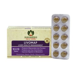 Лівомап / Livomap, Maharishi Ayurveda, 100 таб.