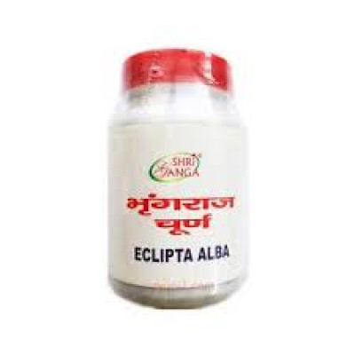 Брингарадж порошок / Eclipta Alba / Bhringaraj powder (100gm) Shri Ganga