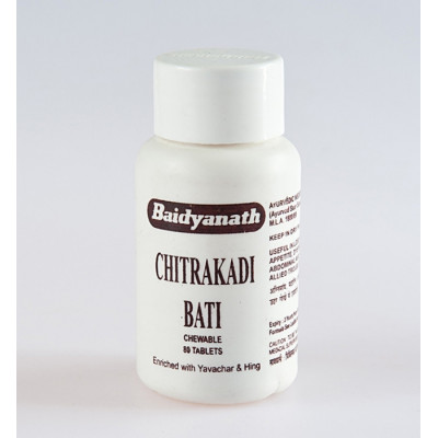 Читракади / Chitrakadi Vati, 80 tab - боли в желудке, ветрогонное