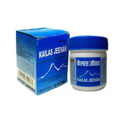 Кайлаш Дживан, 60 г /Kailash jeevan, Asam - универсальный противогрибковый, антисептический крем-бальзам