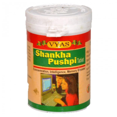 Шанкх Пушпи, 100 таб. / Shankha Pushpi, 100 tab - улучшает память и концентрацию