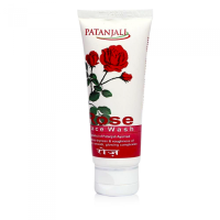 Тонизирующий Гель для умывания с Розой, 60 г,  Патанджали / Rose Face Wash, Patanjali