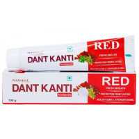 Зубная паста Дент Канти Ред, 100 г., Патанджали / Dant Kanti Red Toothpaste, Patanjali Зубная паста Дент Канти Ред, 100 г., Патанджали / Dant Kanti Red Toothpaste, Patanjali