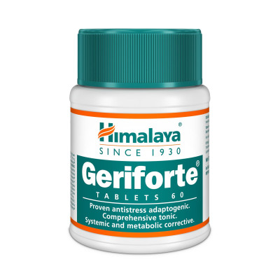 Джерифорте (Geriforte) Himalaya — аюрведическая формула на основе концентрата чаванпраша, 60 таб.