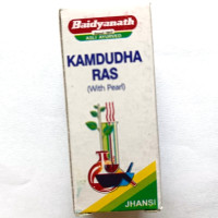 Камдудха раса с жемчугом / Kamdudha Ras Moti Yukta, Baidyanath, 25 таб.