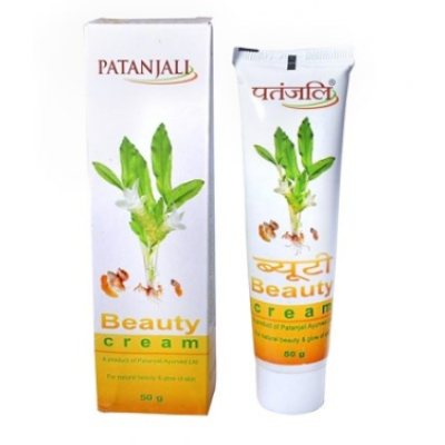 Бьюті Крем для блискучої шкіри обличчя, 50 г, Патанджалі / Beauty Cream, Patanjali