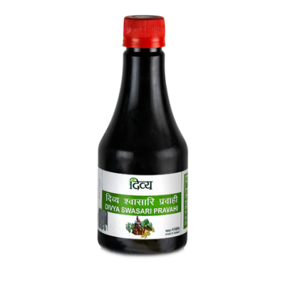 Дивья Свасарі Правахи, Патанджалі/ Divya Swasari Pravahi, Patanjali 250 ml - сироп від кашлю та застуди