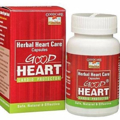 Гуд Харт ГудКейр, 60 капс., Бадьянатх / Good Heart Goodcare, 60 caps, Baidyanath – кардіопротектор