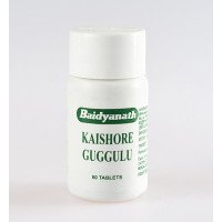 Кайшор гуггул / Kaishore Guggul Baidyanath, 80 таб - при артрите, подагре