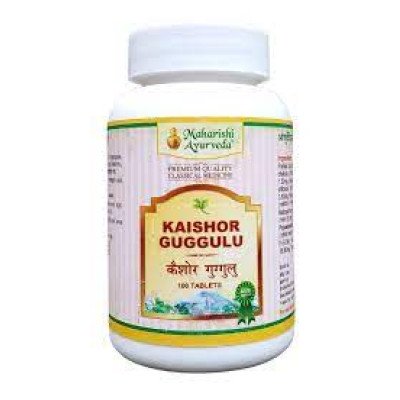 Кайшор гуггул Махариши Аюрведа /Kaishora Guggulu 25gm (100tab) - при подагре, артритах и артрозов