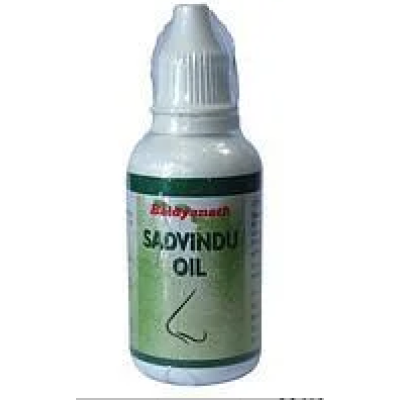Назальне масло Шадбінду Тайл, 15 мл, Бадьянатх / Shadbindu Tail, Baidyanath, 15ml