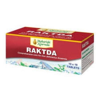 Рактда, Raktda Maharishi Ayurveda (100tab) – підвищення гемоглобіну.